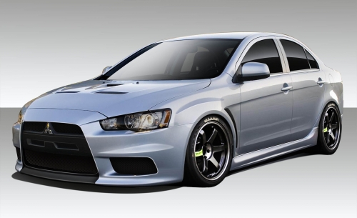 Extreme Dimensions 6PC Duraflex Evo X V3 Body Kit - 08-15 Lancer