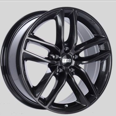 BBS SX 17x7.5 5x114.3 ET42 Crystal Black Wheels -82mm PFS/Clip Required