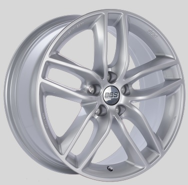 BBS SX 17x7.5 5x114.3 ET42 Sport Silver Wheels -82mm PFS/Clip Required