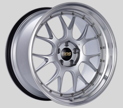 BBS LM-R 20x11 5x114.3 ET20 CB66 Diamond Silver Center Diamond Cut Lip Wheels