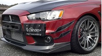 VARIS Canards, Double, Carbon for Mitsubishi EVO X CZ4A Version