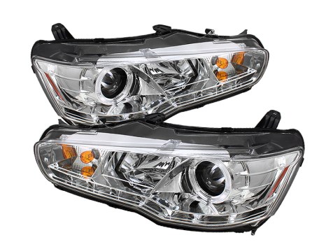 Spyder Projector Xenon HID- LED Halo Headlights  - EVO X