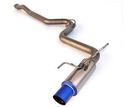 Invidia 80mm Single Outlet Full Titanium Cat-Back Exhaust - EVO X