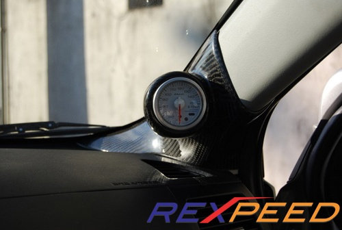 Rexpeed Carbon Fiber Gauge Pod RHD - EVO X
