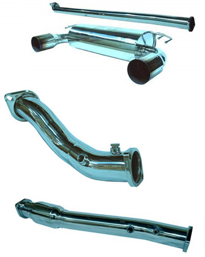 TurboXS Turbo Back Exhaust System w/Cat - EVO X *Discontinued: 08-29-2023*