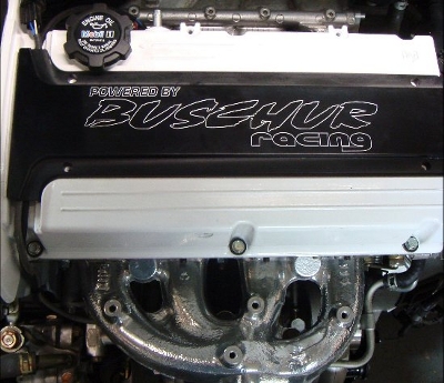 Buschur Racing Evo Spark Plug Cover (Black) - EVO 8/9