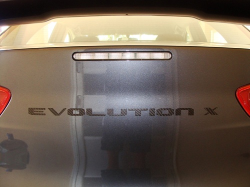 Rexpeed Carbon Fiber Evolution X Trunk Badge - EVO X