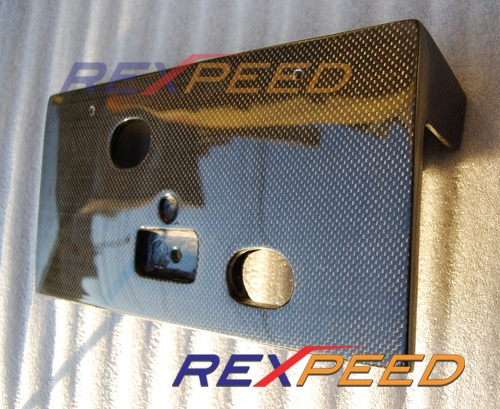 Rexpeed Carbon Fiber Plate Bracket - EVO 8