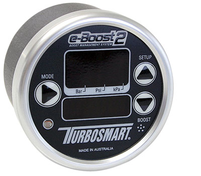 TurboSmart e-Boost2 Sport Compact (60mm) Black/Silver
