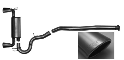 WORKS Exhale Cat-Back Exhaust - EVO X