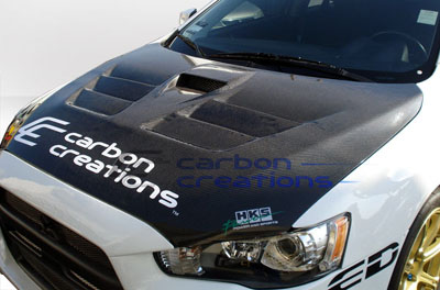 Extreme Dimensions Carbon Creations GT Concept Hood - EVO X