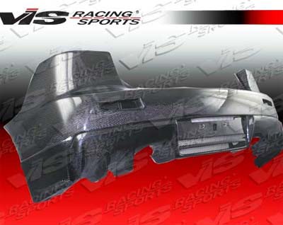 VIS Racing OEM Style Carbon Fiber Rear Bumper Cover - EVO X