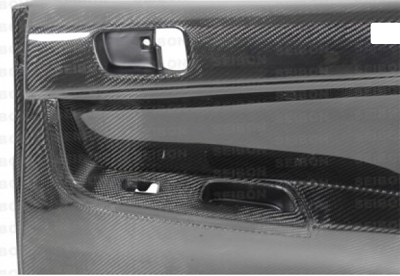 Seibon Carbon Fiber Rear Door Panel - EVO X