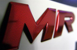 Mitsubishi OEM MR Badge - EVO X