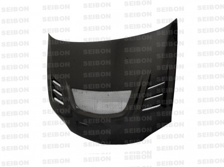 Seibon CW Style Carbon Fiber Hood - EVO 8/9