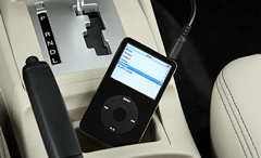 Mitsubishi OEM iPod Aux Cable Kit - Lancer GTS, ES, DE 2008+