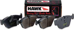 Hawk HP Plus Front Race Brake Pads - Lancer Ralliart 2009+