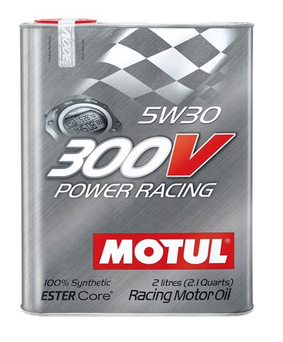 Motul Synthetic-Ester 5w30 Racing Oil 300V Power Racing
