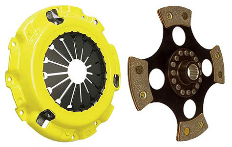 ACT Xtreme 4 Puck Solid Disc Clutch Kit - EVO 8/9