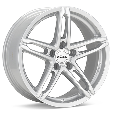 Rial P10 Bright Silver Painted Set of 4 Wheels - Evo X /Ralliart