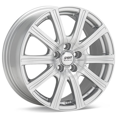 Sport Edition Silver Painted C3 Set of 4 Wheels - Lancer Ralliart