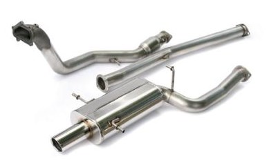 Cobb Turboback Exhaust w/ Oval Tip Cat-back + Downpipe and Test Pipe - EVO X