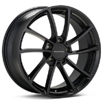 KMC KM691 Black Painted Rims (set of 4) - Evo 8