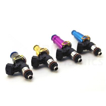 Injector Dynamics 2200cc Injectors - 60mm Length - 11mm Blue Top - Denso Lower Cushion (Set of 4)
