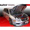 VIS Racing MR Carbon Fiber Front Lip - EVO 9