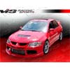 VIS Racing Striker X Front Bumper - EVO 8/9