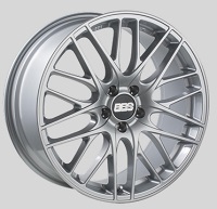 BBS CS 19x8.5 5x114.3 ET42 Sport Silver Wheels -82mm PFS/Clip Required