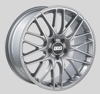 BBS CS 18x8 5x114.3 ET40 Sport Silver Wheels -82mm PFS/Clip Required