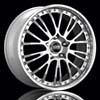 O.Z Botticelli III Bright Silver w/Polished Lip Forged 19" Rims Set (4) EVO X