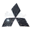 Carbon Fiber Mitsubishi Diamond Emblem (Front EVO 8)